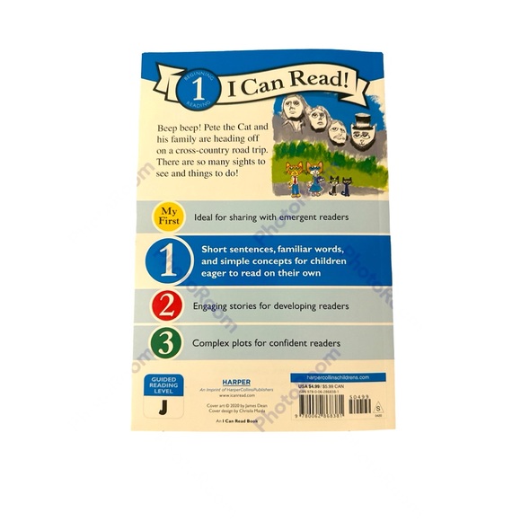 I Can Read Book 1- Pete the Cat (4 books) π - Picture 10 of 11